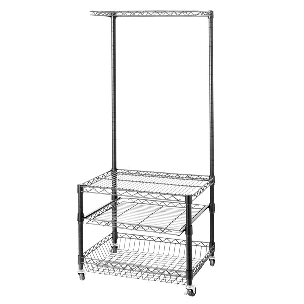 Rebrilliant Burroughs 53" H x 24" W Portable Mini Fridge